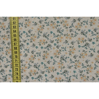 Baumwollstoff Petite Fleur aqua