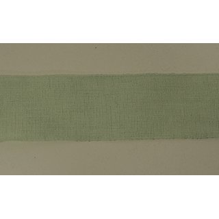 Leinenband uni pastellgrün