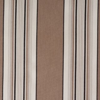 Markisen - Stoff wei&szlig;/ braun/ schwarz
