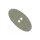 Modeknopf grau Shabby Oval
