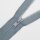 teilbarer Reißverschluss Plastikprofil grau A 65 cm