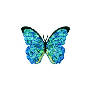 Applikation Schmetterling tükis