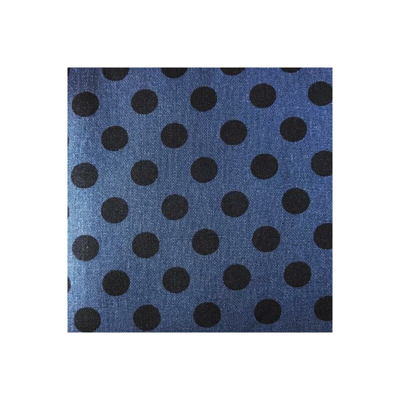 Stoff-Meterware Hellblau Batist-Karo