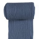 Rippenb&uuml;ndchen dick jeansblau