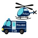 Applikation Polizeifahrzeuge