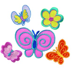 Applikation Create Schmetterlinge