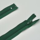 Reißverschluss dunkelgrün  ab 20 cm