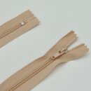 Rei&szlig;verschluss hellbeige 60 cm