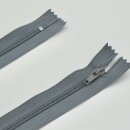 Rei&szlig;verschluss grau  ab 20 cm