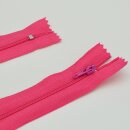 Reißverschluss pink  ab 20 cm