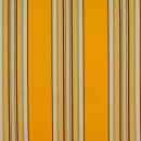 Markisen - Stoff Streifen gelb, gr&uuml;n, weinrot