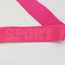 Gummiband 4 cm Sport neonpink