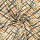 Viskose-Leinen-Jersey Streifenkunst ocker
