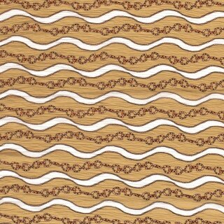 Sale Chiffon Ketten gecrasht beige