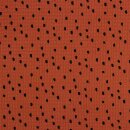 Waffelpique Pünktchen rot