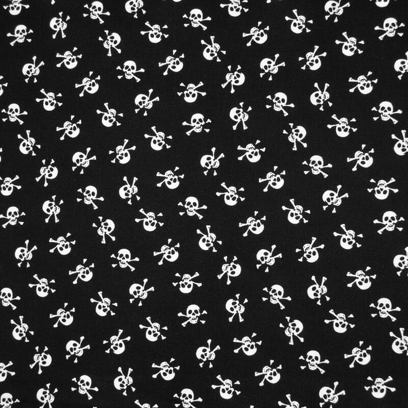 Baumwolle Totenkopf Stoff Jersey Totenkopf Stoff Baumwolle Deals