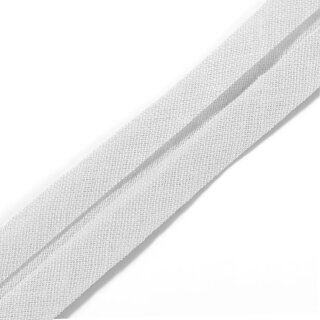 Prym Baumwoll-Schrägband, Breite 20 mm / weiß