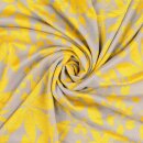 Sale Jacquardstrick Blumenzauber grau