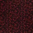 ViskoseTwill Rote Blumen