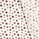 Weihnachts - Stoff Reflecting Star