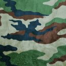 Pl&uuml;schfleece Camouflage