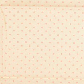 Baumwollnessel Vintage Dots rosa