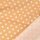 Baumwollnessel Vintage Polka-dots beige