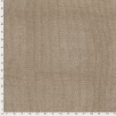 Strickstoff mit Fellabseite Minau braun-taupe