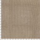 Strickstoff mit Fellabseite Minau braun-taupe