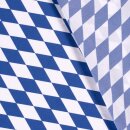 Faschings - Polyesterstoff Raute gro&szlig;