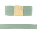 Schrägband aus Viskosejersey grün / 3 m