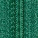 Reißverschluss mit Kunststoffspirale 4 mm grün
