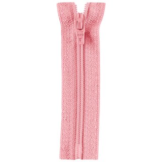 Reißverschluss mit Kunststoffspirale 4 mm rosa