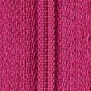 Reißverschluss mit Kunststoffspirale 4 mm pink