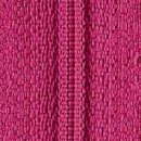 Reißverschluss mit Kunststoffspirale 4 mm pink