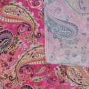 Satin Paisley rosa