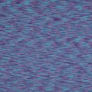 Bündchenstoff glatt flashy blau/violett