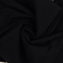 Baumwollstoff Vintage schwarz
