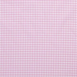 Baumwoll - Stoff Karo midi rosa