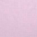 Baumwoll - Stoff Karo midi rosa