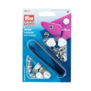 NF-Druckkn&ouml;pfe/ Jersey/ Kappe lackiert/ wei&szlig;/ 12 mm