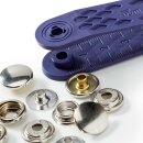 NF-Druckkn&ouml;pfe/ Sport &amp; Camping/ silber/ 15 mm
