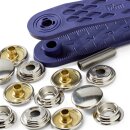 NF-Druckkn&ouml;pfe/ Yacht &amp; Caravan/ silber/ 15 mm