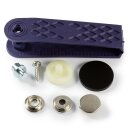 NF-Druckkn&ouml;pfe/ Yacht &amp; Caravan/ silber/ 15 mm