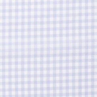 Baumwoll - Stoff Karo mittel hellblau