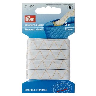 Breit-Elastic/ weiß/ 12 mm