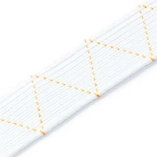 Breit-Elastic/ wei&szlig;/ 20 mm