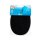 Patches Veloursleder/ schwarz