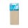 Flickstoff Baumwolle/ beige/ 45 x 12 cm