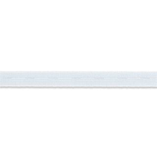 Knopfloch-Elastic-Band/ weiß/ 18 mm